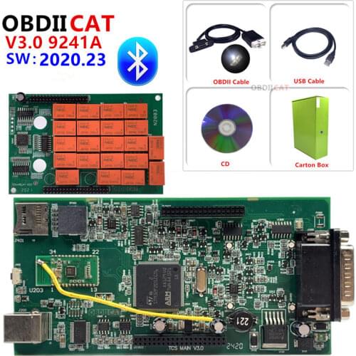 2017.3 newest NEC Relay OBDIICAT-TCS Bluetooth TCS Pro 2016.1 +keygen OBD2 Scanner great quality Diagnostic Scan Tool