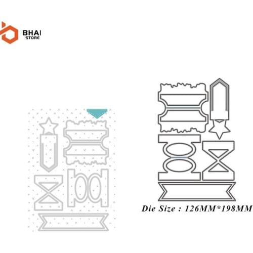 2021 New Design Parts Paster Cutting Dies Stencil DIY Dies Scrapbooking Album Paper Card Decor Metal Embossing Craft Metal Cutti