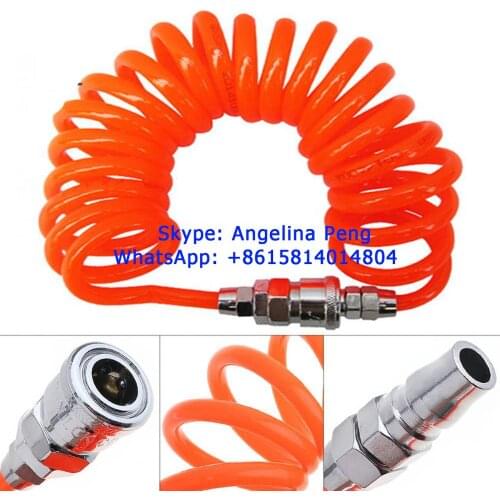 PU duct Special supply pneumatic spring tube PU10X6.5 various PU air tube