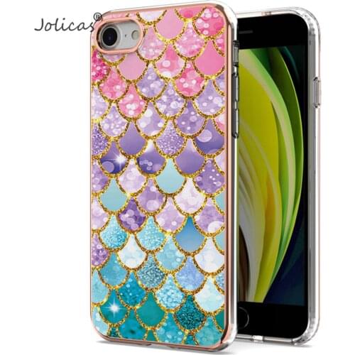 Cases Luxury Cover For telefoon Apple iPhone 7 High-Quality Soft IMD Phone Bag sFor Coques Apple iPhone carcaso 8 SE 2020 Cool