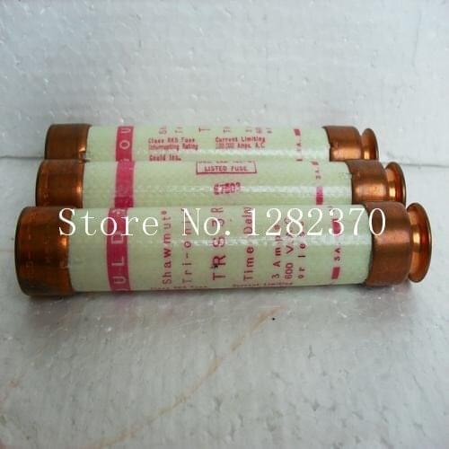 [SA] New original authentic special sales GOULD fuse TRS3R (3Amps 600VAC) Spot --5pcs/lot