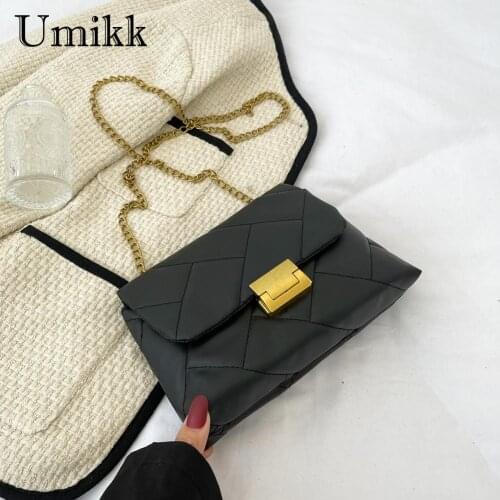 Chain Design New Mini PU Leather Flap Bags For Women 2021 Summer Lady Shoulder Messenger Handbags Female Fashion Cross Body Bag