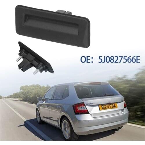 Car Rear Trunk Lock Release Handle Switch for Skoda Fabia Roomster Superb Yeti Audi A1 VW Golf 5J0827566E 5J0 827 566E