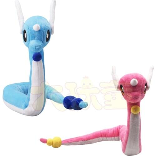 Free Shipping Pokemon Original Anime Cartoon High Quality 68CM Dragonair Animal Stuffed dolls Plush Toys Kid Gift