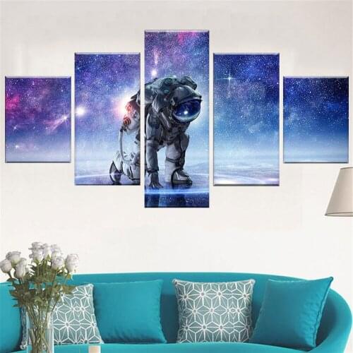 Drop Shipping 2 Piece Canvas Art Set Wall Art Canvas Landscape Winter Modular Pictures for Living Room Bedroom Home Decoration