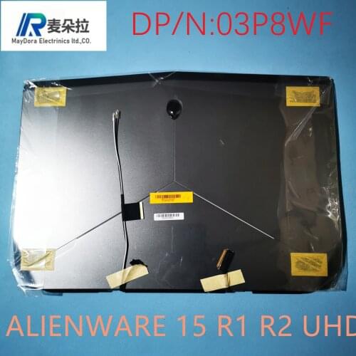 Brand new original laptop 3840by2160pix touch screen cover Resolution LCD pannel assembly for DELL alienware15 R1 R2