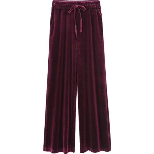 Women's Wide Trousers ISINBOBO China