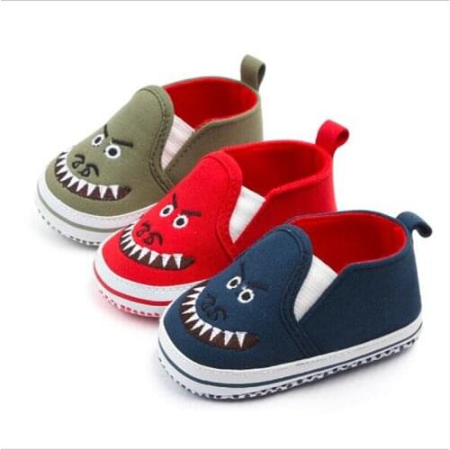 Hot Sale Baby Shoes Lovely Cartoon Infants Casual First Walkers Soft bottom Anti-slip Newborn Cotton Shoes
