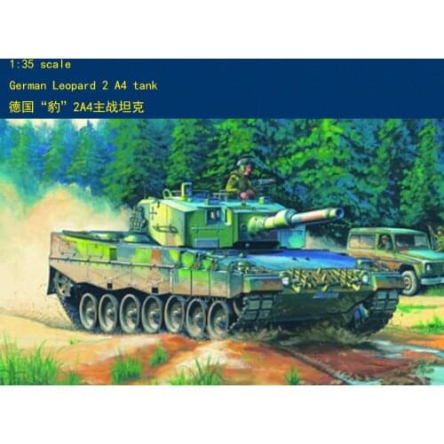 HobbyBoss MODEL 1/35 SCALE military models #82401 German Leopard 2 A4 tank plastic model kit