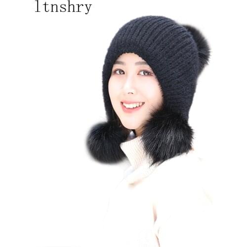 New 2020 Brand Winter Knitted Hat Beanie Men Scarf Skullies Beanies Winter Hats For Women Men Caps Gorras Bonnet Mask Hats