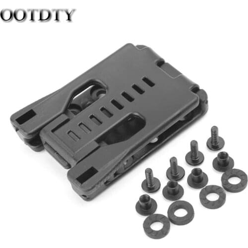 OOTDTY Tek Lok Outdoor Camp Travel Belt Loops Belt Clip For Knife Kydex Sheath/Holster Knife accessories dorp shipping
