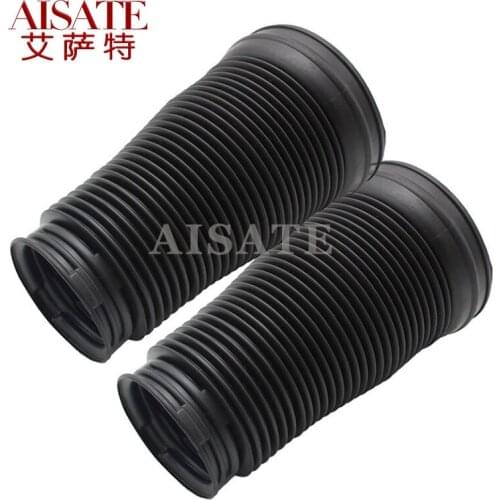 2pcs Front Rubber Boot Dust Cover For Mercedes W221 S350 S500 Airmatic Suspension Strut Kit 2213204913 2213209313