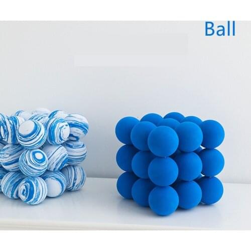 Klein Blue Ball Photography Props Decoration Geometry Home Creative Photography Living Room Decoration Photography Background