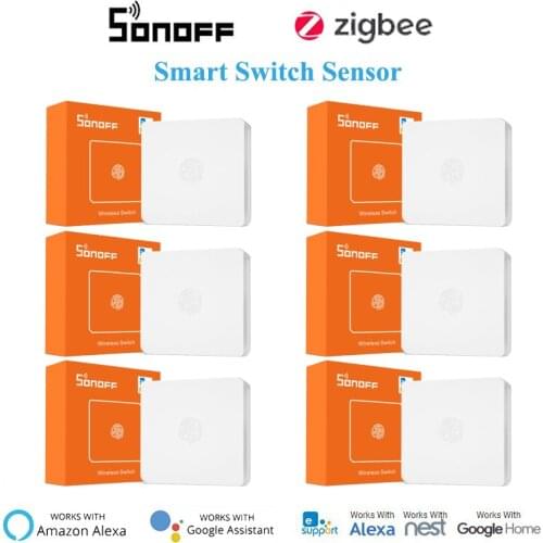30pcs SONOFF SNZB-01Zigbee MINI Smart DIY Switch Lower Power for eWeLink APP Work with Alexa Google Home Need SONOFF ZBBridge