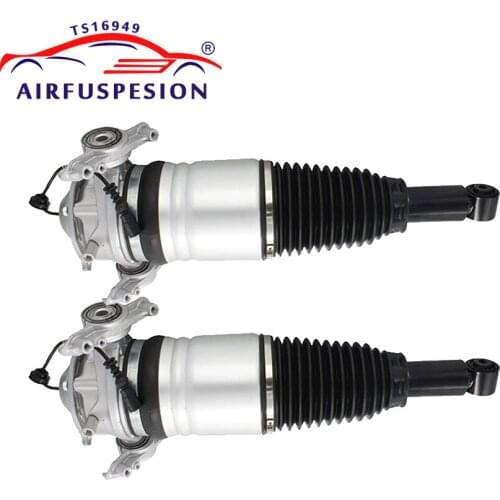 1 Pair Rear Air Suspension Shock Absorber Strut for Audi Q7 VW Touareg Porsche Cayenne 7P6616019K 7P6616020K 2011-2015