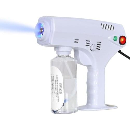 1200W Protable Smoke Machine Nano Fogger Atomization Spray Gun Machine For Hair Spray Home Office Car Air Cleaning