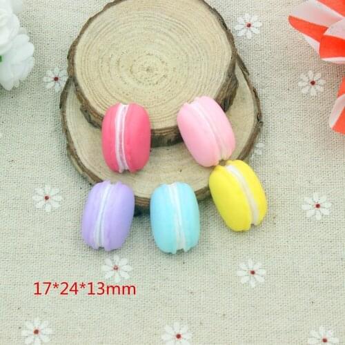 15pcs/lot mix colors resin food in solid color for kids hair phonecase DIY resin cabochons accessories