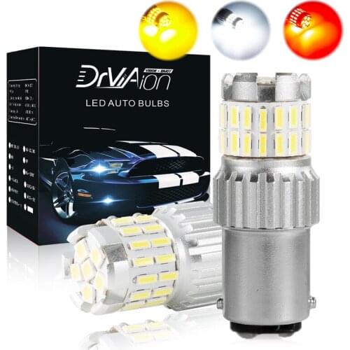 2pcs LED Canbus Drviaion 1157 BAY15D-36SMD LED Bulbs P21/5W LED Reversing Lamp Bulb Tail Lights Canbus Light Bulbs Replacement
