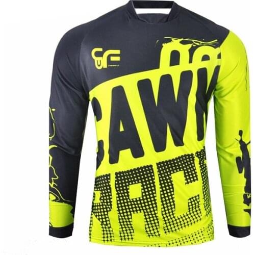 2019 CAWANFLY Motocross jersey maillot ciclismo hombre dh downhill jersey off road Mountain long sleeve mtb jersey