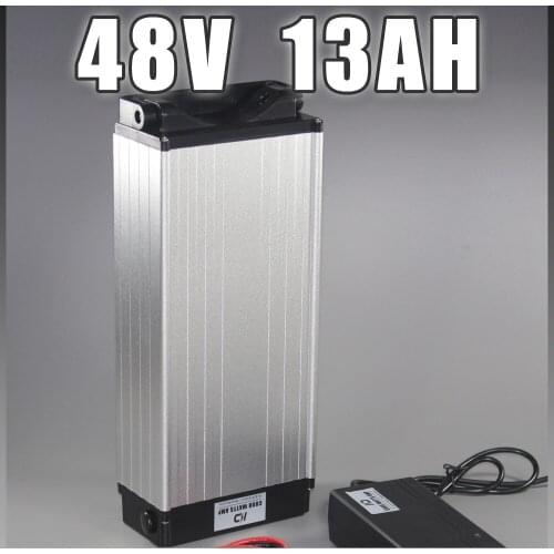 48V 13AH LiFePO4 Battery 48V Rear rack lifepo4 Long life cycle 500W 1000W Battery