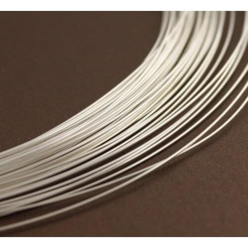 925 sterling silver wire DIY handmade jewelry accessories one meter