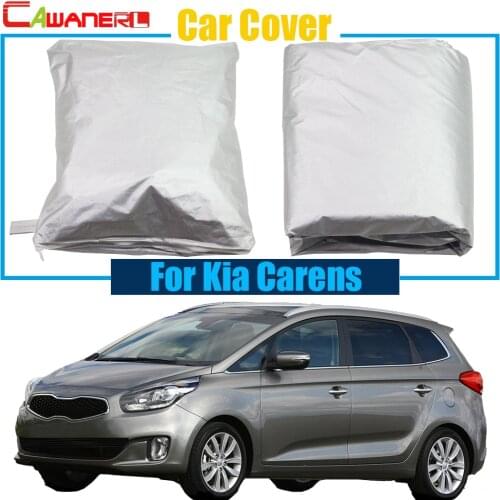 Cawanerl Car Cover Anti UV Snow Rain Sun Resistant Protection Cover Car-Cover For Kia Carens High Quality