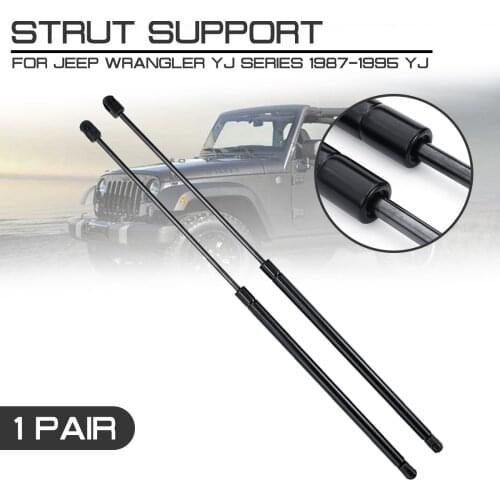 For Jeep Wrangler YJ Series 1987 1988 1989-1995 YJ 644MM Rear Window Glass Gas Spring Shock Lift Struts Support Rod Arm Bar