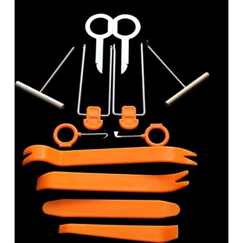 12pcs/set Disassembly Tool For Skoda octavia A2 A5 A7 Fabia Rapid Yeti Superb For Seat Altea Cordoba Exeo Lbiza Leon Nuevo Lbiza