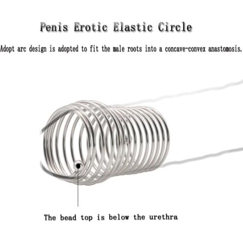 Male Penis Sleeve Ring Extender Enlargement Dick Cockring Cover Reusable Stainless Steel Delay Times Penis Ring Sex Toys