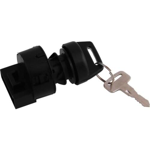 Motorcycle 3 Positions Ignition Key Switch for Polaris RZR 570 800 900 1000