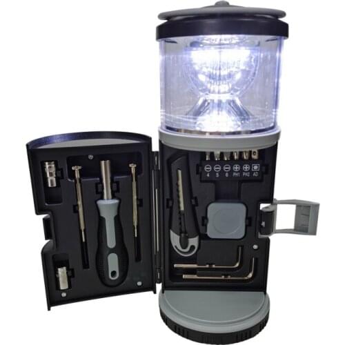 Outdoor Household LED Camping Lantern Kit Portable Tool Set screwdriver hex wrench