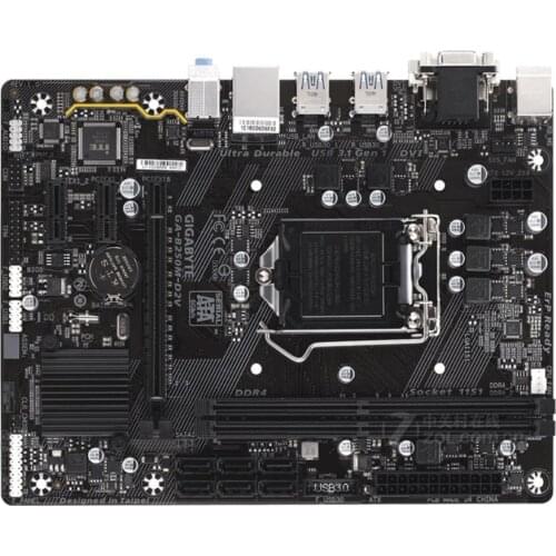 NEW,GIGABYTE GA-B250M-D2V Desktop Motherboard B250 LGA 1151 i3 i5 i7 DDR4 32G