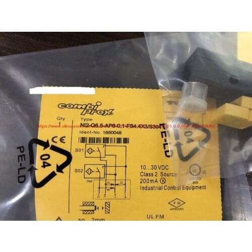 New original proximity switch sensor NI2-Q6.5-AP6-0.1-FS4.4X3/S304