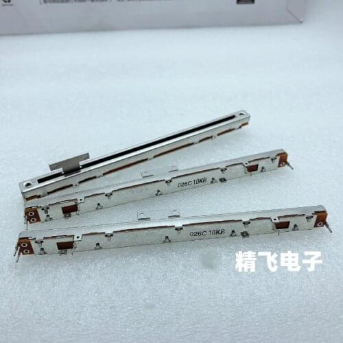 Original New 100% RSAON11S9AOK single straight sliding potentiometer B10K shaft length 8MM T shaft (SWITCH)