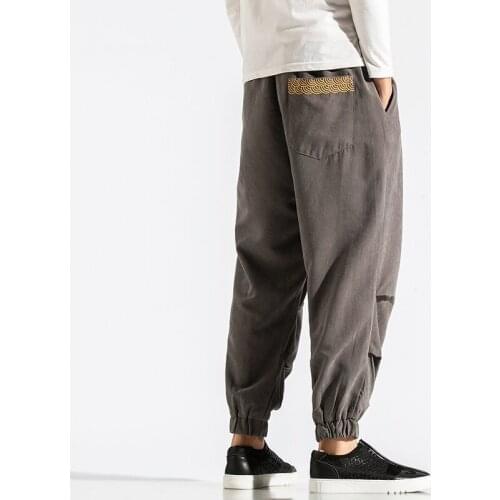 Harajuku Style Men‘s Harem Pants Big Size Men Sweatpants Loose Casual Trousers Streetwear Fashion Woman Jogging Pants New 5XL
