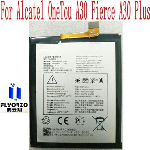 Original New High Quality 3000mAh TLP029C1 Battery For Alcatel OneTou A30 Fierce A30 Plus Mobile Phone
