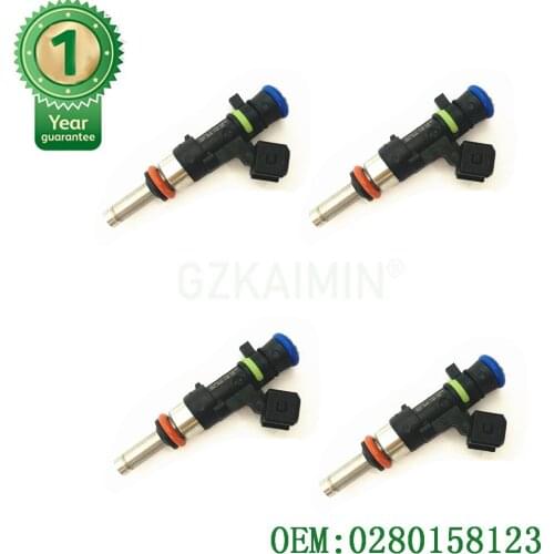 High Quality Fuel Injector 6 holes OEM 0280158123 For Porsche Turbo 2007-2011