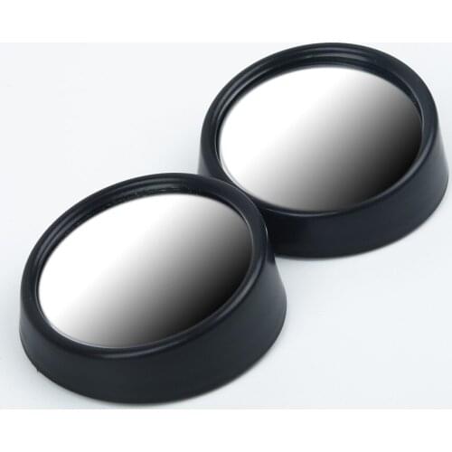 Black Blind Spot Mirror Wide Angle Mirror 360 Rotation Rear View 5.5*2cm Newest Universal High Quality Replaces
