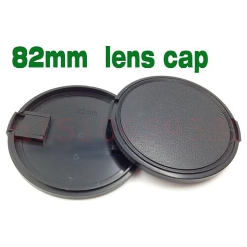 10pcs 82mm Snap-On Lens Front Camera Lens Cap Cover without rope for 82mm lens filter DSLR Lens Protector