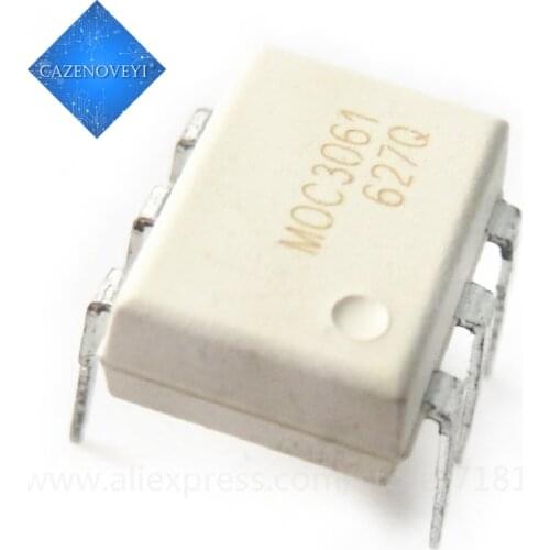 10pcs/lot MOC3061 EL3061 DIP-6 In Stock
