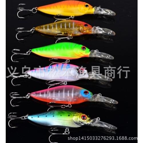 120pcs/lot 4.3" 11cm Lure Minnow classic bait lures hard bait 0.41OZ 11.7g Swimbait Tackle bionic Bait DW-1331