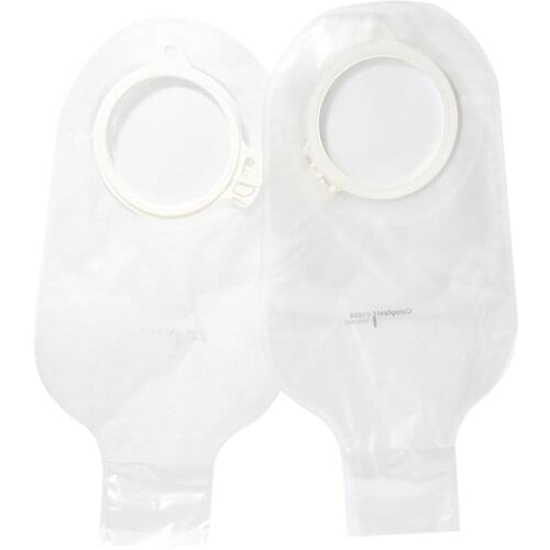 15 pcs 60mm1698 Two-piece fecal ostomy bag Stool fistula bag