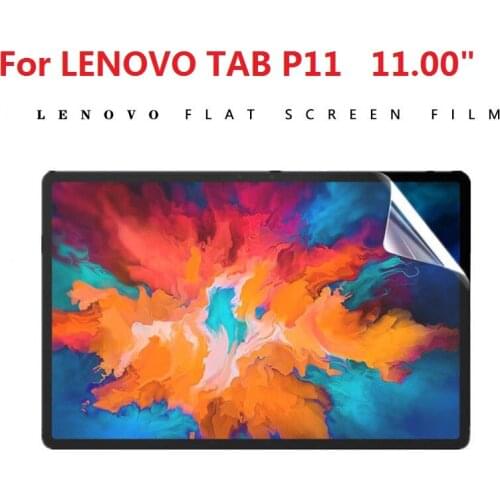 2Pcs 2020 New HD Soft PET Film Screen Protector For Lenovo Tab P11 11 inches 0.3mm 9H Tablet Anti Scratch Protective Film