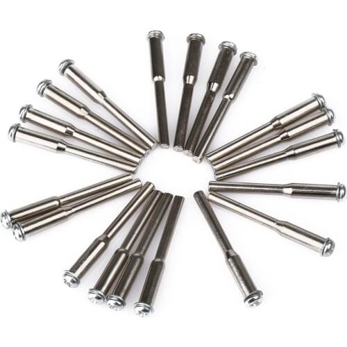 50PCS Cutting Cut off Wheel Discs Holder Mandrel Dremel Accessories 3mm Polishing Wheel Mandrels for Rotary Dremel Tool