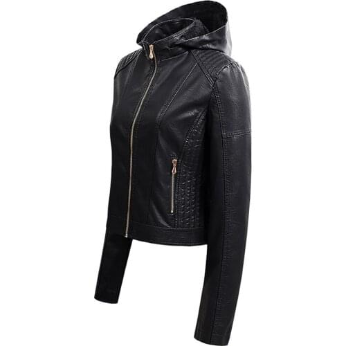 Женские зимние кожаные куртки BATTLERLOVER China At AliExpress