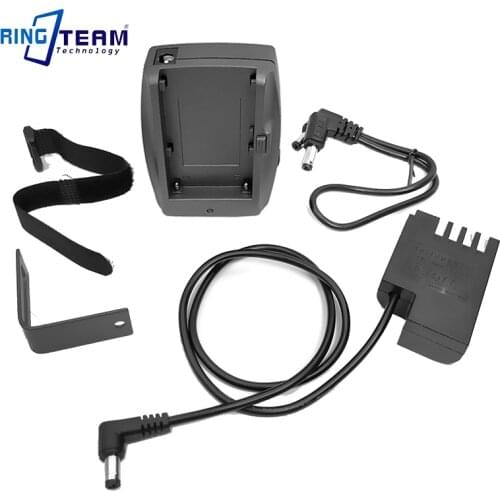 NP-F970 Battery Holder + DMW BLF19E Battery Coupler DCC12 for Panasonic Camera Lumix DMC-GH3 DMC-GH4 DMC-GH5 DMC GH3 GH4 GH5