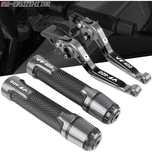 For HONDA VF400 VF 400 RVF400 CBR400NC MSR250PGM2/PGM3/PGM4 CNC Motorcycle Adjustable Foldable Brake Clutch Lever Handle Grips