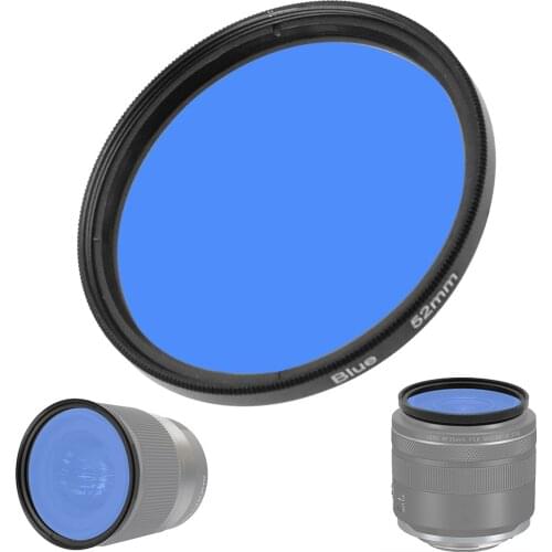 52mm Color Camera Filter for Gopro Hero 8 Action Camera Red Orange Yellow Blue SLR Lens