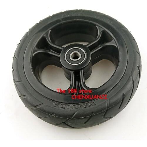 HOT sale electric scoot tires dolly gocart 5.5X2 inch wheel solid tire for Jackhot carbon fiber scooter Fastwheel
