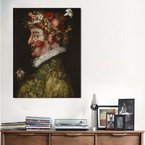 JQHYART Giuseppe Portrait Abstract Oil Painting Drawing Art Unframed Oil Painting Canvas Art Home Decor Wall Pictures